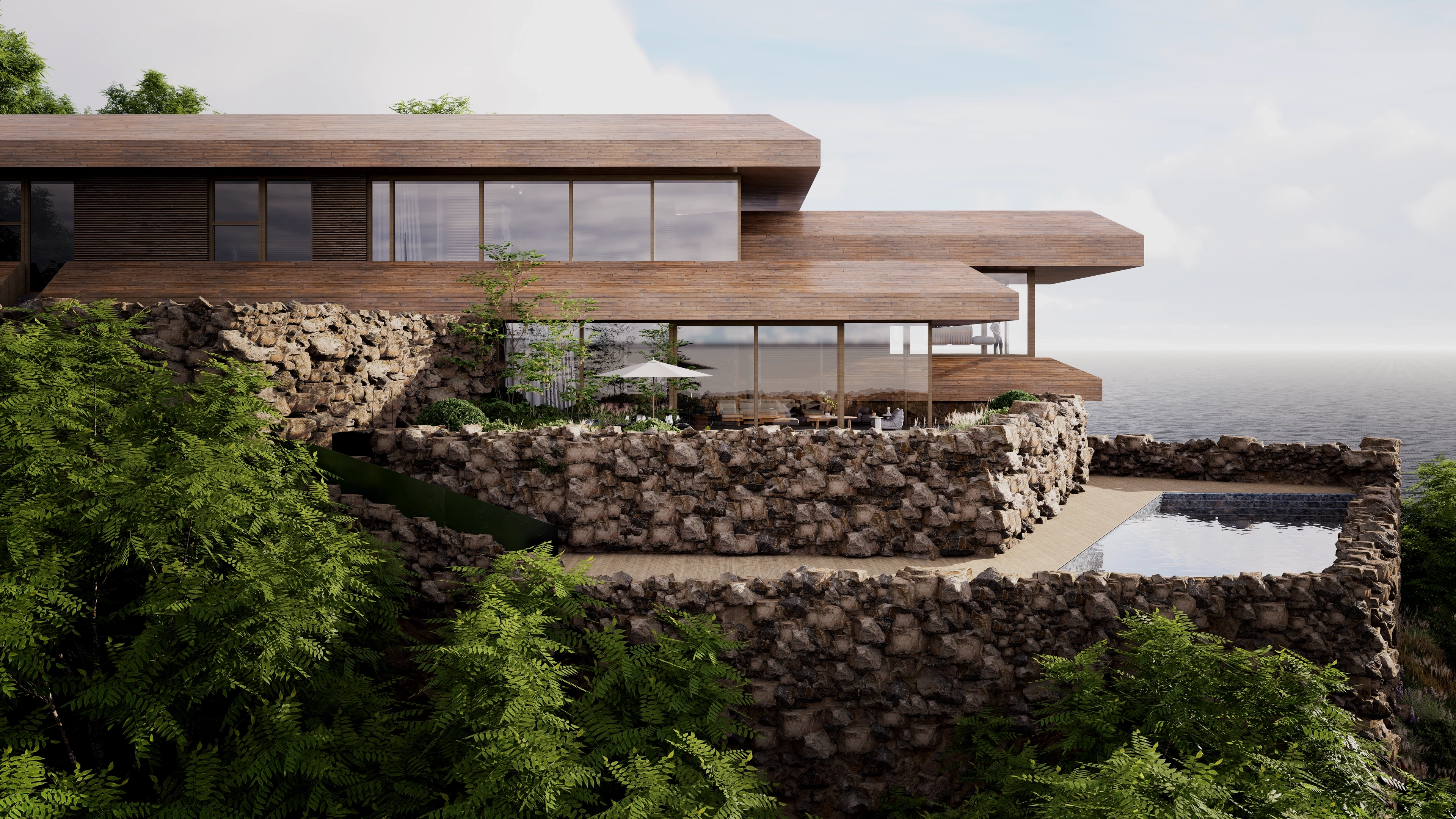 Terraces — Serpentine House